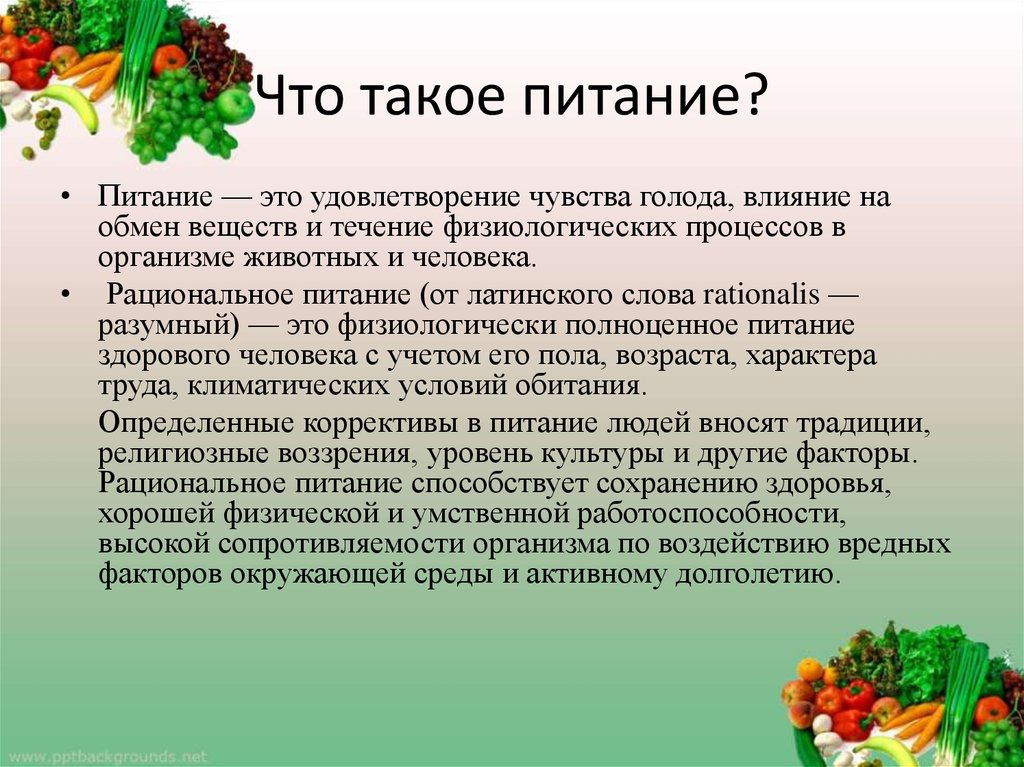 Пища определять. Питание это определение. Питание. Питание это кратко. Питание краткое определение.