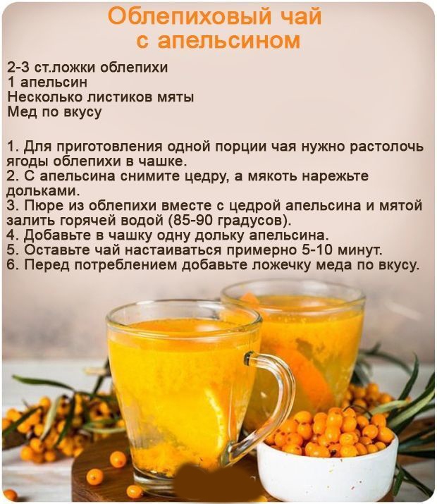 Пить облепиховый чай. Облепиховый чай рецепт. Чай с облепихой рецепт. Рецепт полезные чаёв. Рецепт вкусного чая с облепихой.