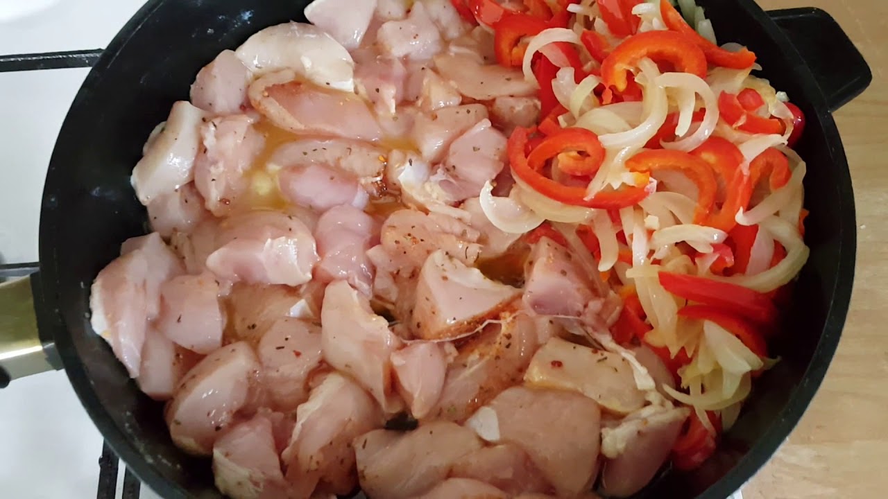 Приготовить кур грудку на сковороде