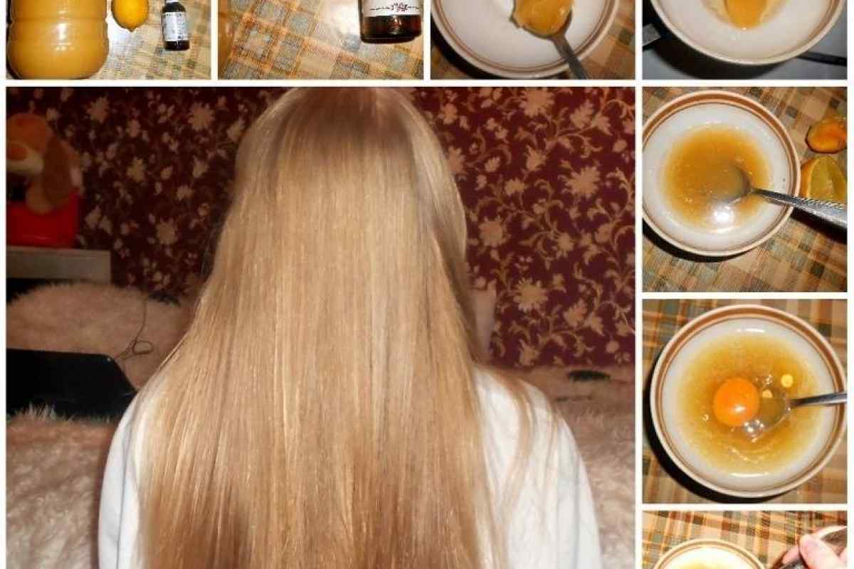 Смывка волос домашними средствами